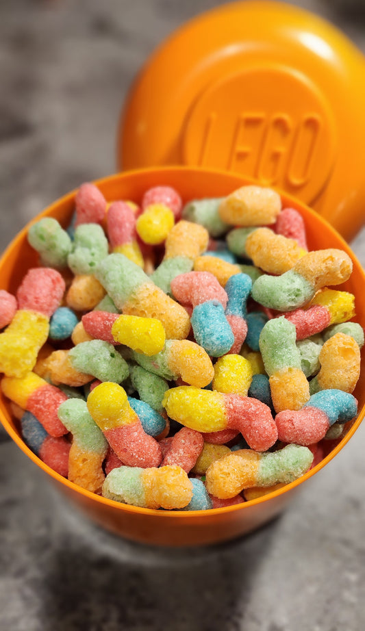 Freezedried Sour Gummy Worms