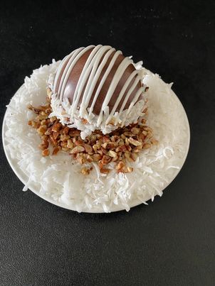 Almond Joy Hot Chocolate Bomb